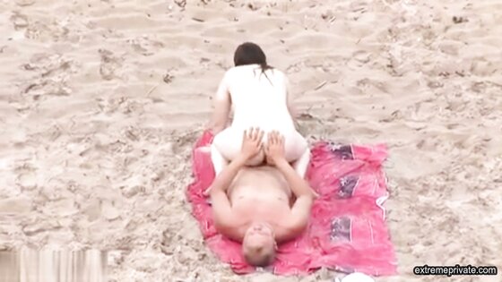 my fat mom caught on the beach last summer