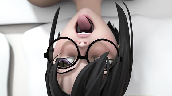 Busty bespectacled Japan teacher ooze out massive creampie - 3D Hentai Cartoon