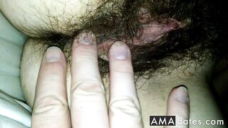 Hairy Cunt & Ass