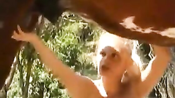 Blonde Horse Anal