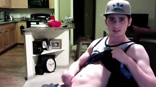 Jerking His Cock In His Apartment 4