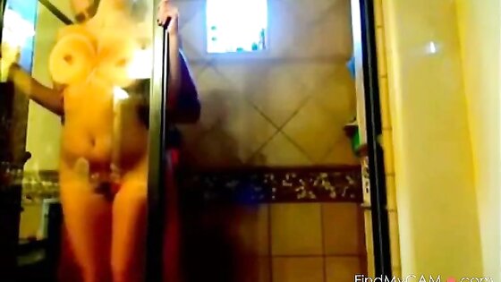 Doggy in Shower