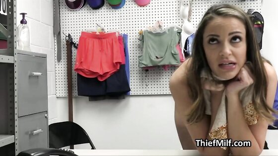 Big tit Latina suspect hammered hard at the office