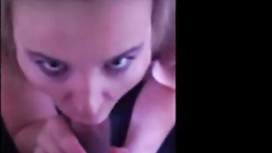 Blue Bra White Girl Blowjob Facial