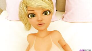 M Cock MILF bangs petite dickgirl - 3D FUTA Animation