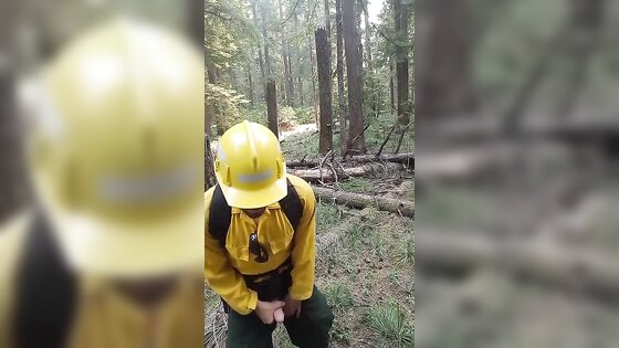 real wildfire worker