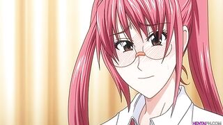 Lesbian teacher mouthful full of cum - Uncensored Hentai Anime