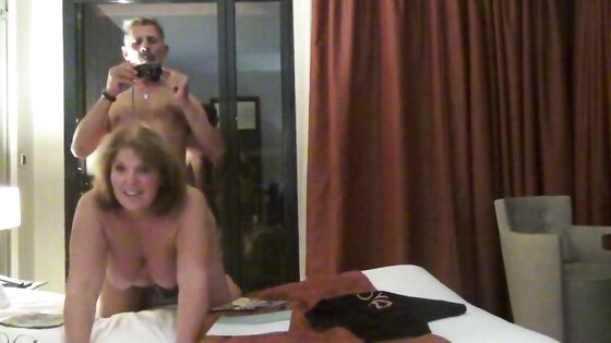 Helen gets her ass fucked in front of the hotel window