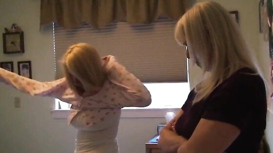 Sarah Gregory  Spanked And Caned By Mom