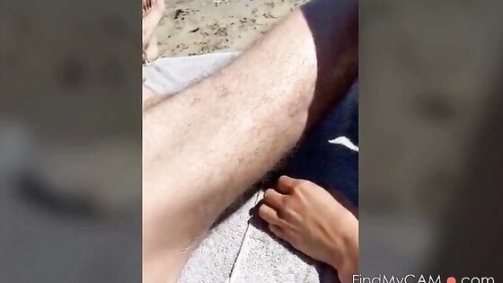 Beach play on Periscope