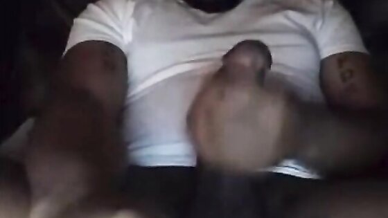 HORNY BLACK DUDE WITH THICK HARD BBC BUSTIN A HUGE NUTT