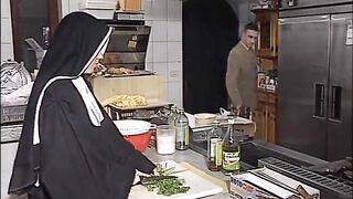 Young Blonde Nun Anal