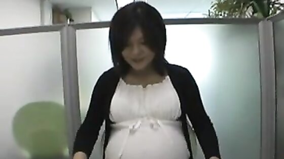 Hairy Japanese Pregnant Cumshot