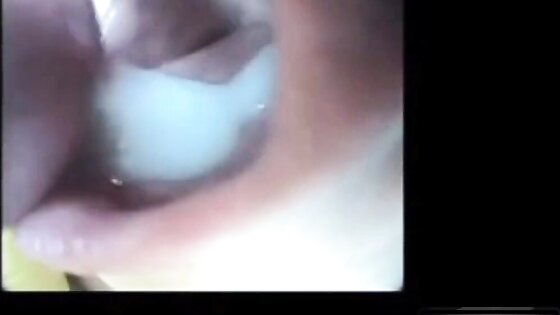 Up Close and Personal Cumming in Her Mouth