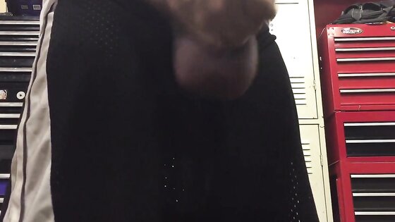 Huge balls cum slap