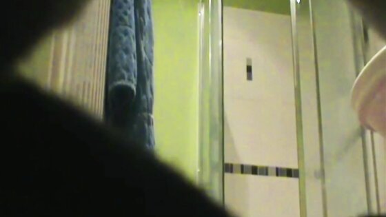my sister with hairy pussy sings in the shower